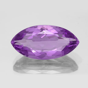Ametista violeta natural 8,44ct, marquise, VVS-VS
