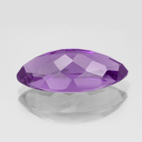 Ametista violeta natural 8,44ct, marquise, VVS-VS