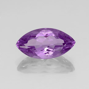 Ametista violeta natural 7,93ct, marquise, VS