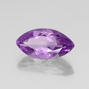 Ametista violeta natural 7,93ct, marquise, VS
