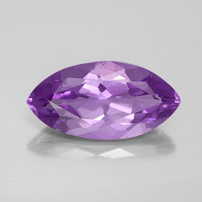 Ametista violeta natural 5,29ct, marquise, VVS-VS
