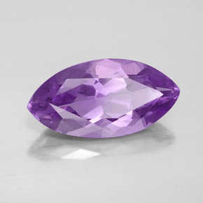 Ametista violeta natural 5,29ct, marquise, VVS-VS