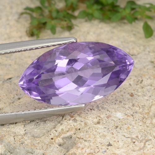 7.27ct Natural Profundo Iris Violeta Ametista, Marquesa, VS