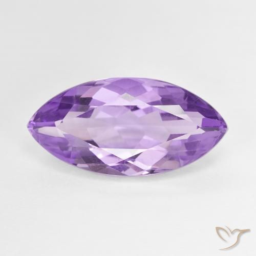6.22ct Natural Profundo Iris Violeta Ametista, Marquesa, VS