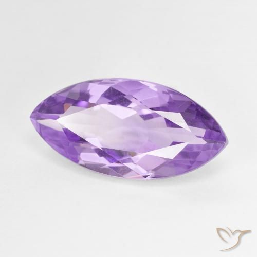 Ametista Profundo Iris Violeta Natural 6.22ct, Marquesa, VS