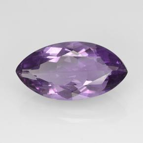 Ametista violeta natural 5,95ct, marquise, VS