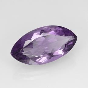 Ametista violeta natural 5,95ct, marquise, VS