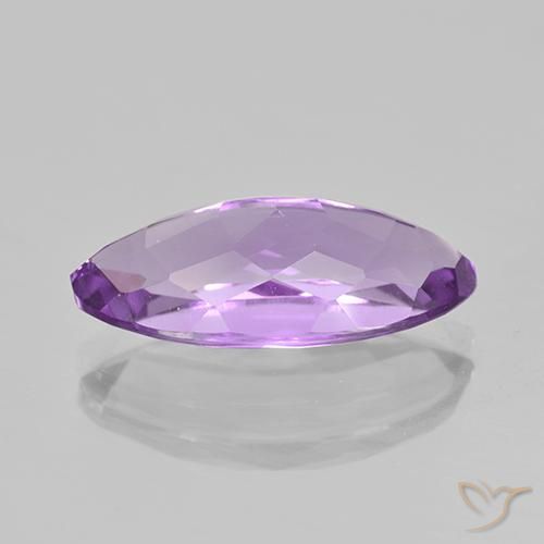 Ametista Violeta Púrpura Profundo Natural 5.79ct, Marquesa, VS
