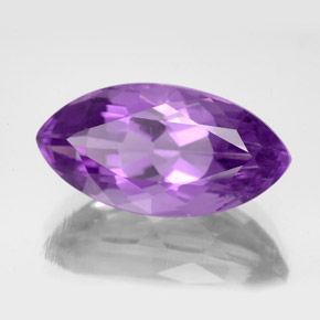 Ametista violeta natural 7,06ct, marquise, VS