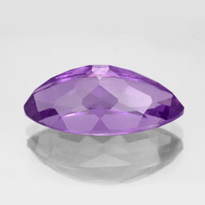 Ametista violeta natural 7,06ct, marquise, VS