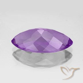 Ametista Violeta Púrpura Natural 5.85ct, Marquesa, VS