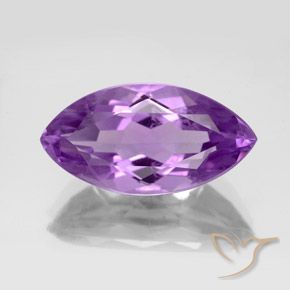6,13 ct Marquise Cut Amethyst, 17,6 x 9,1 mm Do Brasil, Photo A