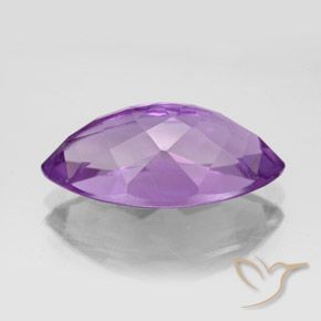 Ametista Violeta Púrpura Natural 6.13ct, Marquesa, VS