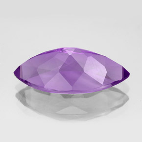 Ametista violeta natural 6,87ct, marquise, VS