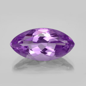 Ametista violeta natural 7,04ct, marquise, VS