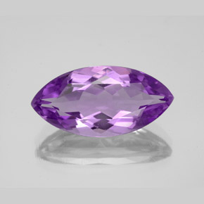Ametista violeta natural 5,58ct, marquise, VS