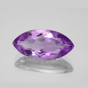 Ametista violeta natural 5,58ct, marquise, VS