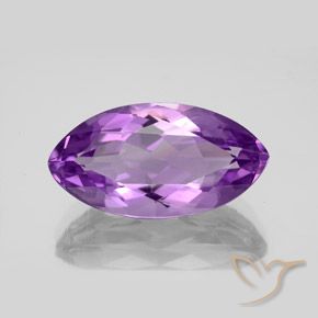 6.54ct Natural Violeta Vívido Ametista, Marquesa, VS