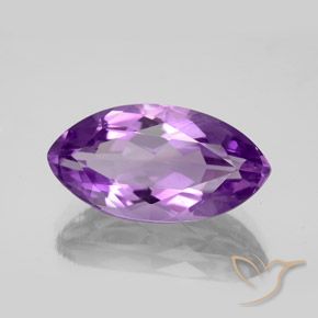 Ametista Violeta Vívido Natural 6.54ct, Marquesa, VS