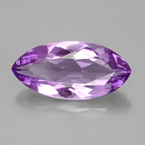 Ametista violeta natural 4,95ct, marquise, VS