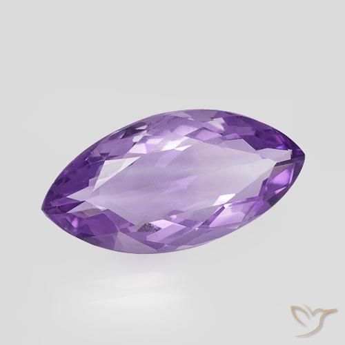 Ametista Violeta Profundo Natural 5.35ct, Marquesa, VVS-VS