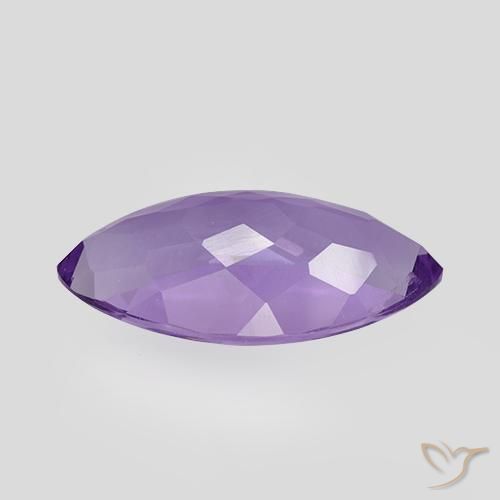 Ametista Violeta Profundo Natural 5.35ct, Marquesa, VVS-VS