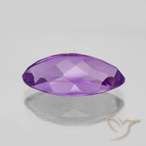 Ametista Violeta médio Natural 6.44ct, Marquesa, VS
