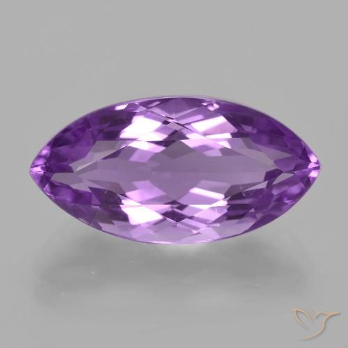 6.76ct Natural Violeta médio Ametista, Marquesa, VS