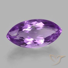 Ametista Violeta médio Natural 6.76ct, Marquesa, VS