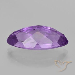 Ametista Violeta médio Natural 6.76ct, Marquesa, VS