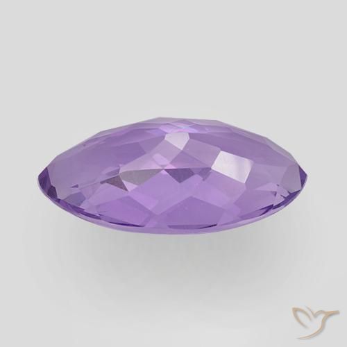 Ametista Violeta Vívido Natural 6.24ct, Marquesa, VS