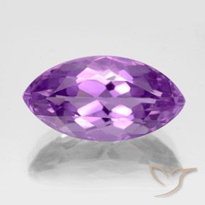 7.45ct Natural Violeta Vívido Ametista, Marquesa, VVS-VS