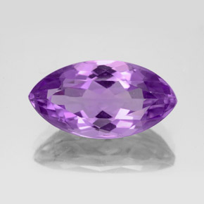 Ametista violeta natural 6,12ct, marquise, VVS-VS