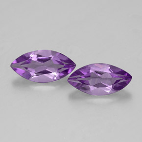 Pedras preciosas de ametista violeta natural de  ct, marquise, VS