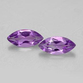 Pedras preciosas de ametista violeta natural de  ct, marquise, VS