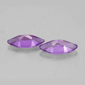 Pedras preciosas de ametista violeta natural de  ct, marquise, VS