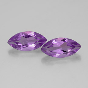 Pedras preciosas de ametista violeta natural de  ct, marquise, VS