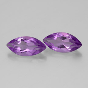 Pedras preciosas de ametista violeta natural de  ct, marquise, VS