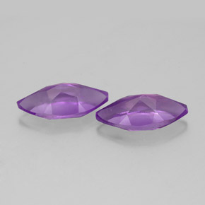 Pedras preciosas de ametista violeta natural de  ct, marquise, VS