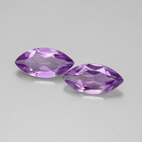 Pedras preciosas de ametista violeta natural de  ct, marquise, VS