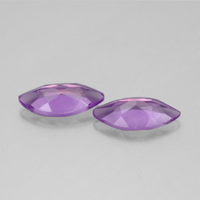 Pedras preciosas de ametista violeta natural de  ct, marquise, VS