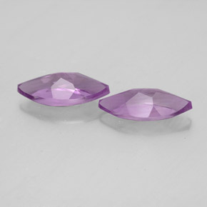 Pedras preciosas de ametista violeta natural de  ct, marquise, VS