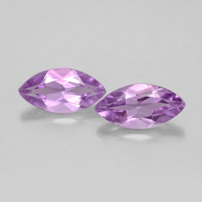 Pedras preciosas de ametista violeta natural de  ct, marquise, VS