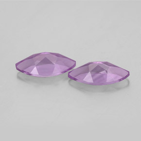 Pedras preciosas de ametista violeta natural de  ct, marquise, VS