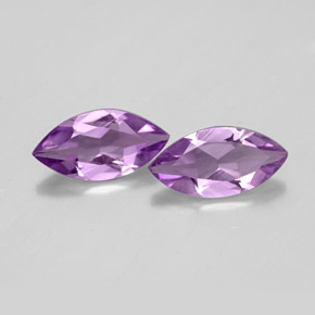 Pedras preciosas de ametista violeta natural de  ct, marquise, VS