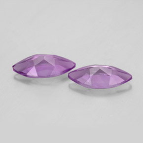 Pedras preciosas de ametista violeta natural de  ct, marquise, VS