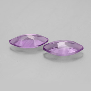 Pedras preciosas de ametista violeta natural de  ct, marquise, VS