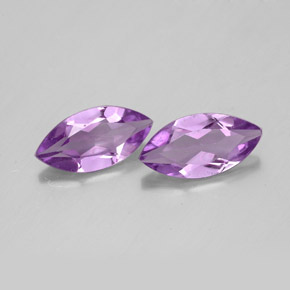 Pedras preciosas de ametista violeta natural de  ct, marquise, VS