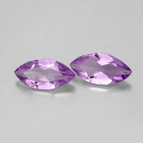 Pedras preciosas de ametista violeta natural de  ct, marquise, VS