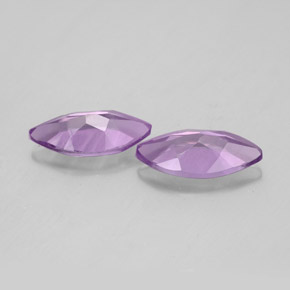 Pedras preciosas de ametista violeta natural de  ct, marquise, VS